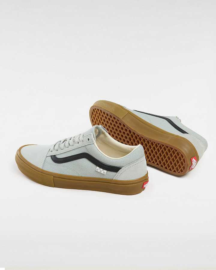 Grey Women Vans Old Skool Skate Shoes NZ | VN5380412