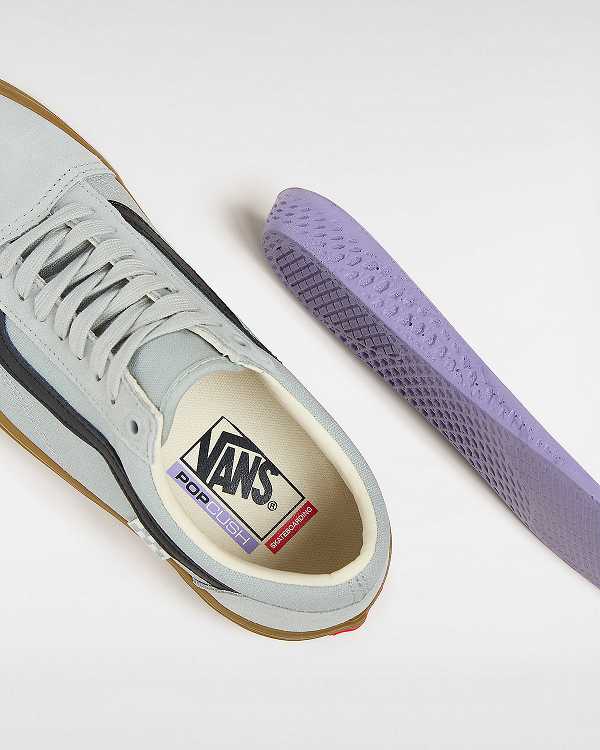 Grey Women Vans Old Skool Skate Shoes NZ | VN5380412