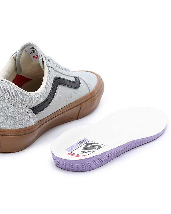 Grey Women Vans Old Skool Skate Shoes NZ | VN5380412