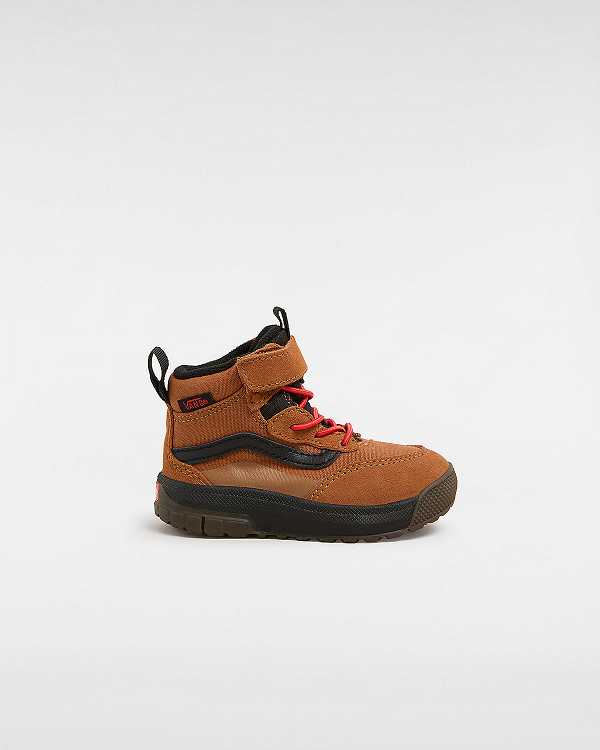 Orange Kids\' Vans MTE Mini Crest (1-4 Years) Hiking Boots NZ | VN6123079