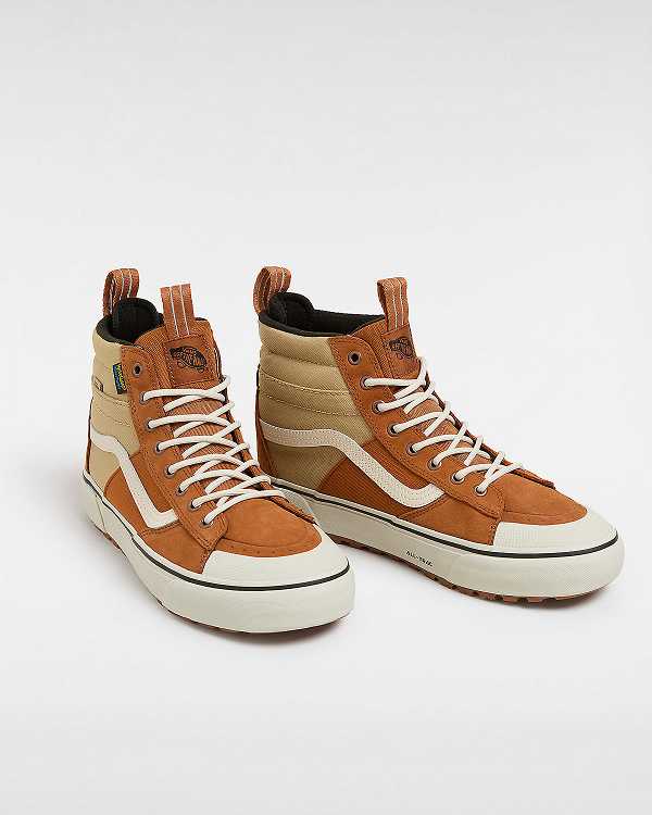 Orange Men Vans MTE Sk8-Hi Waterproof Shoes NZ | VN0249153