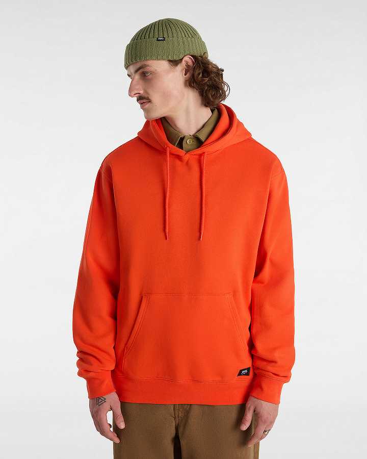 Orange Men Vans Original Standards Loose Hoodie NZ | VN2673590