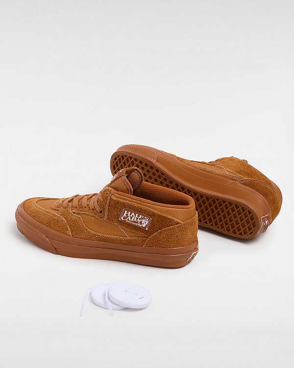 Orange Men Vans Premium Half Cab Reissue 33 Athletic Shoes NZ | VN6850713