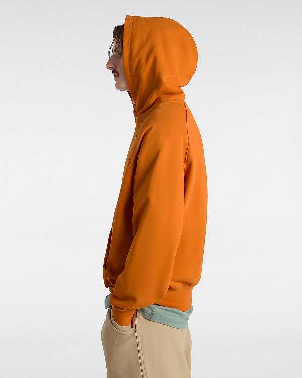 Orange Men Vans Premium Hoodie NZ | VN9476320