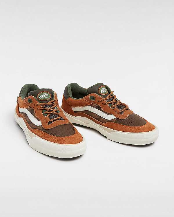 Orange Men Vans Skate Wayvee Sneakers NZ | VN3924710