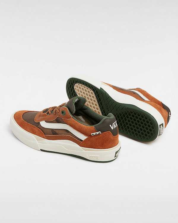 Orange Men Vans Skate Wayvee Sneakers NZ | VN3924710