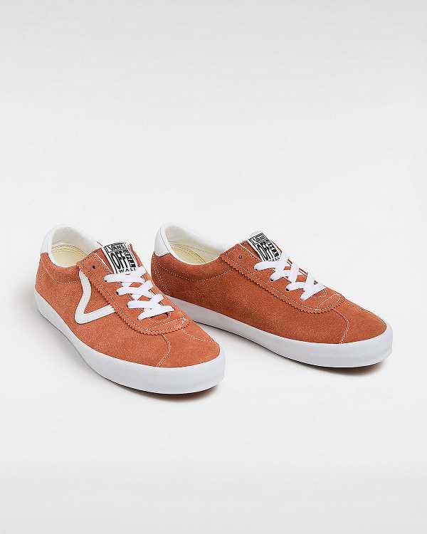 Orange Men Vans Sport Low Sneakers NZ | VN8715346