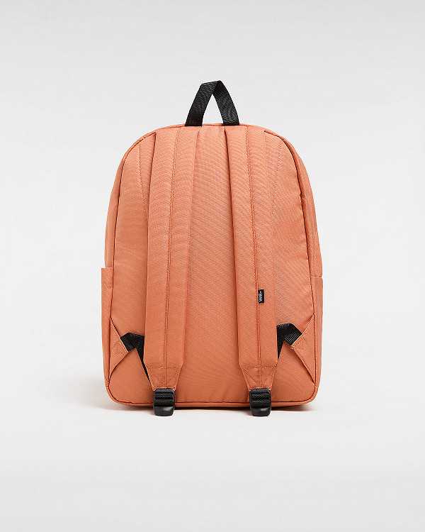 Orange Unisex Vans Old Skool Classic Backpacks NZ | VN4893267