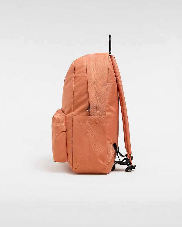 Orange Unisex Vans Old Skool Classic Backpacks NZ | VN4893267