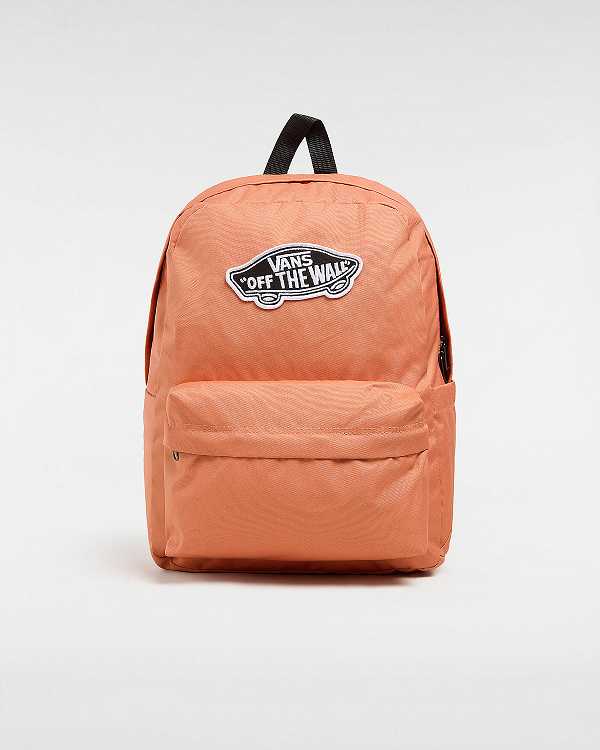 Orange Unisex Vans Old Skool Classic Backpacks NZ | VN4893267