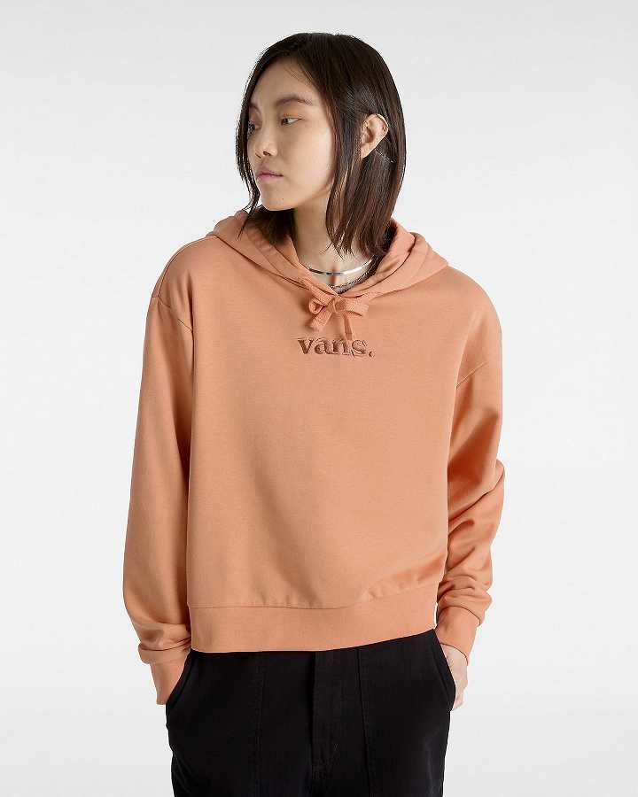 Orange Women Vans Essential Relaxed Fit Hoodie NZ | VN0913745