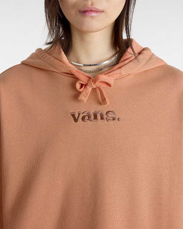 Orange Women Vans Essential Relaxed Fit Hoodie NZ | VN0913745