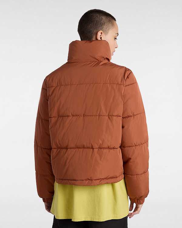 Orange Women Vans MTE Aubrey Primaloft Jacket NZ | VN0439125