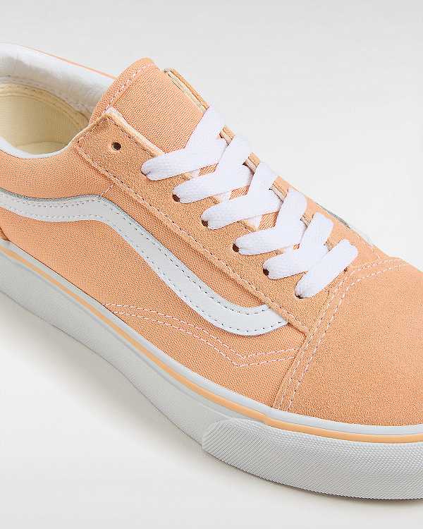 Orange Women Vans Old Skool Platform Shoes NZ | VN9521683