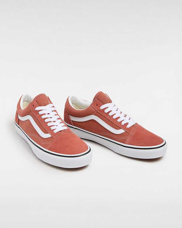 Orange Women Vans Old Skool Sneakers NZ | VN7142859