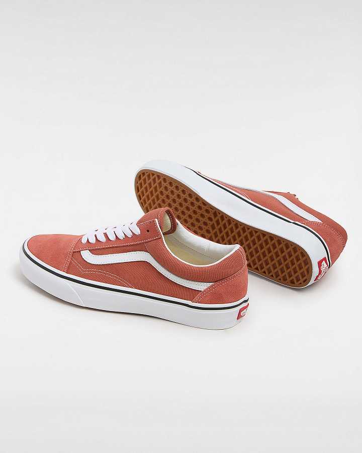 Orange Women Vans Old Skool Sneakers NZ | VN7142859