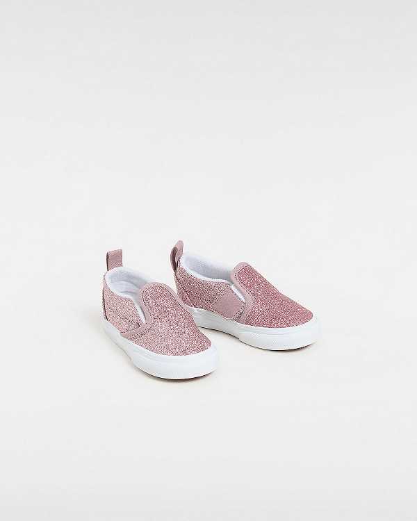 Pink Kids' Vans Classic (1-4 Years) Slip On Shoes NZ | VN9875216