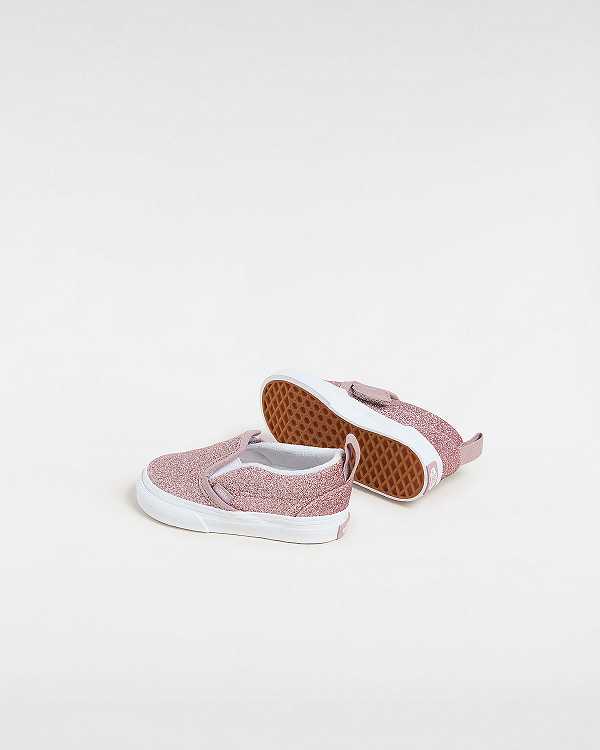 Pink Kids' Vans Classic (1-4 Years) Slip On Shoes NZ | VN9875216