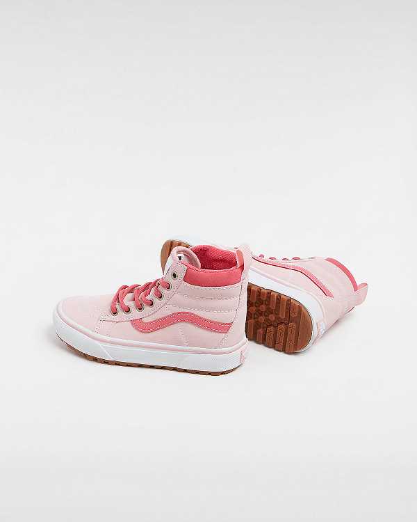 Pink Kids' Vans MTE Sk8-Hi (4-8 Years) Sneakers NZ | VN2635901