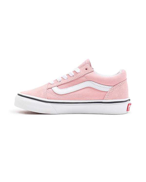 Pink Kids' Vans Old Skool (4-8 Years) Sneakers NZ | VN4692751