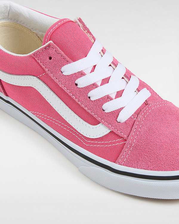 Pink Kids' Vans Old Skool (8-14 Years) Sneakers NZ | VN2074981