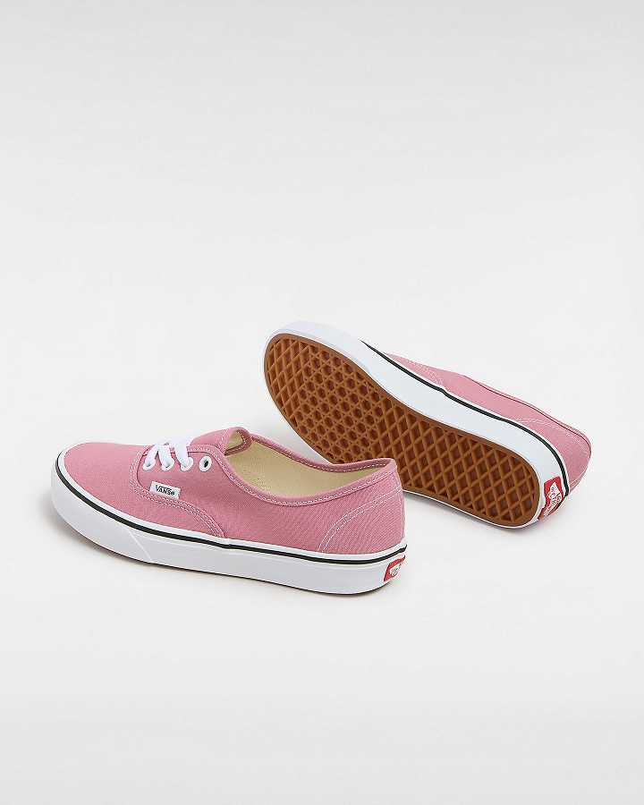 Pink Men Vans Authentic Sneakers NZ | VN2985371