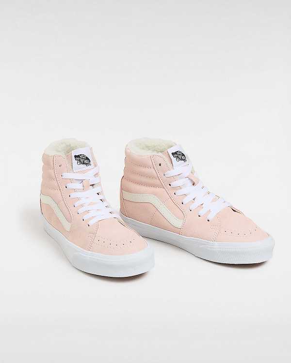 Pink Men Vans Sk8-Hi Skate Shoes NZ | VN1748309