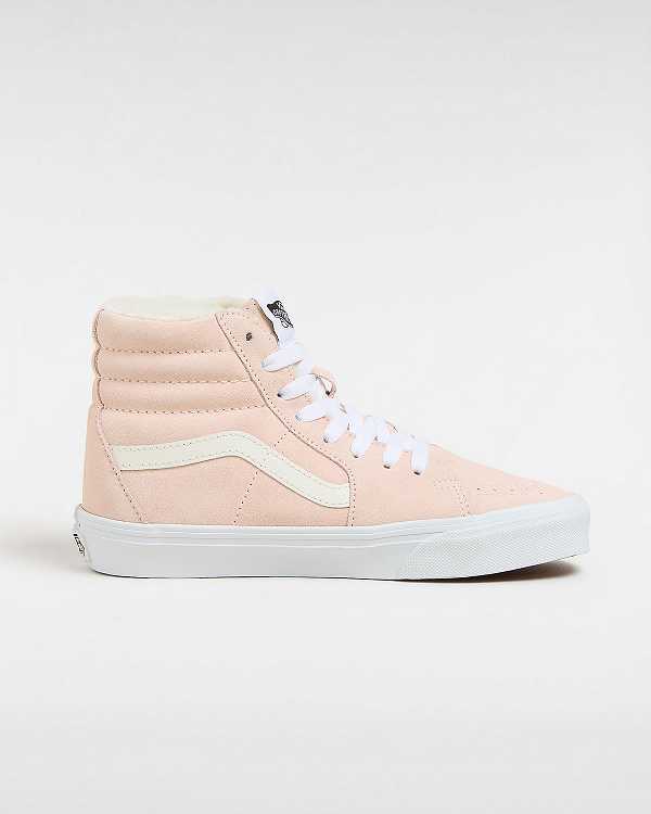 Pink Men Vans Sk8-Hi Skate Shoes NZ | VN1748309