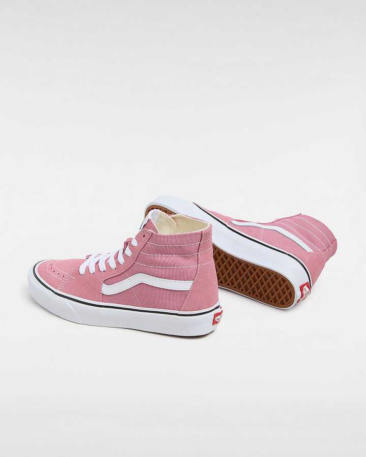 Pink Men Vans Sk8-Hi Tapered Sneakers NZ | VN1675923