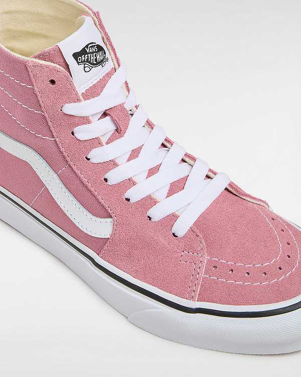 Pink Men Vans Sk8-Hi Tapered Sneakers NZ | VN1675923