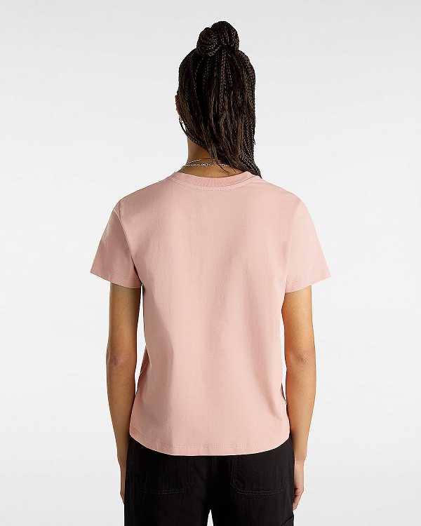 Pink Women Vans Animalier Boxed T Shirts NZ | VN6392857