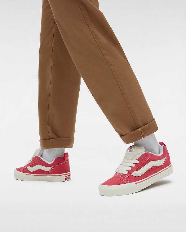 Pink Women Vans Knu Skool Sneakers NZ | VN4508167