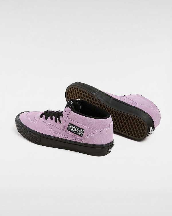 Purple Men Vans Half Cab Skate Shoes NZ | VN9310578