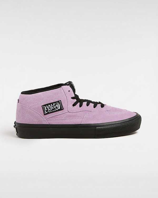 Purple Men Vans Half Cab Skate Shoes NZ | VN9310578