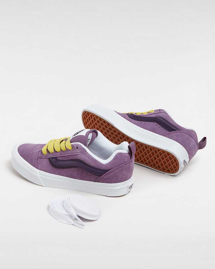 Purple Men Vans Knu Skool Sneakers NZ | VN0274863