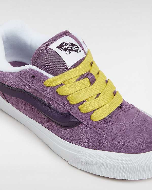 Purple Men Vans Knu Skool Sneakers NZ | VN0274863