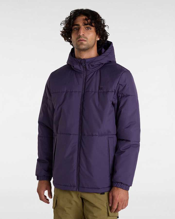 Purple Men Vans MTE Norris Puffer Jacket NZ | VN0734168