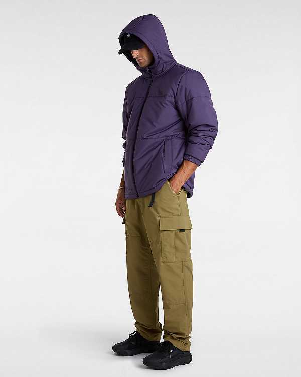 Purple Men Vans MTE Norris Puffer Jacket NZ | VN0734168