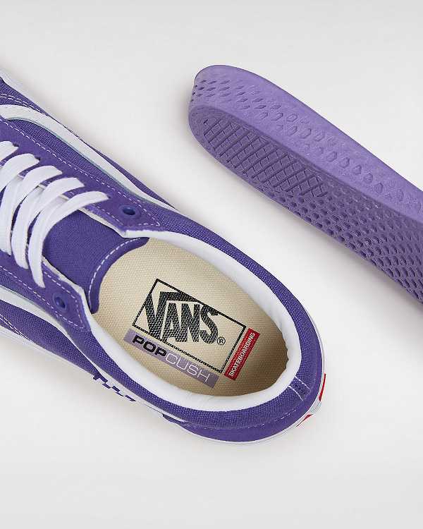 Purple Men Vans Old Skool Skate Shoes NZ | VN1537028