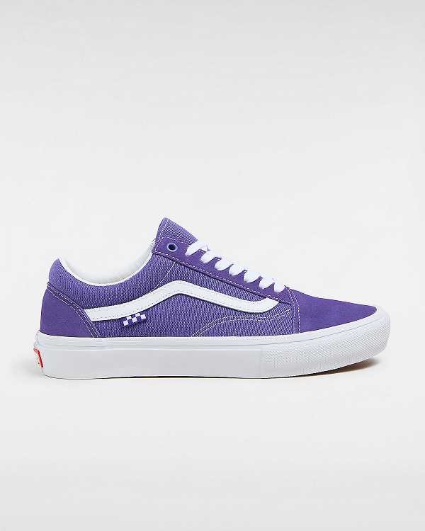 Purple Men Vans Old Skool Skate Shoes NZ | VN1537028