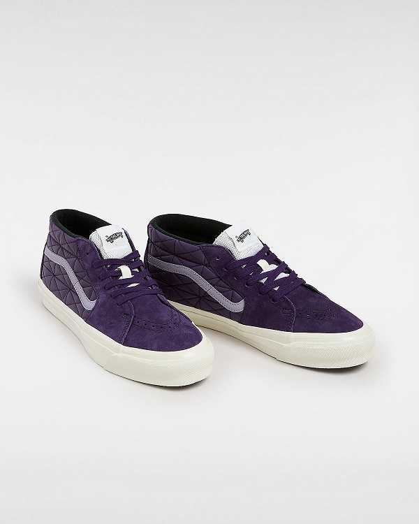 Purple Men Vans Premium Sk8-Mid 83 Sneakers NZ | VN6740281