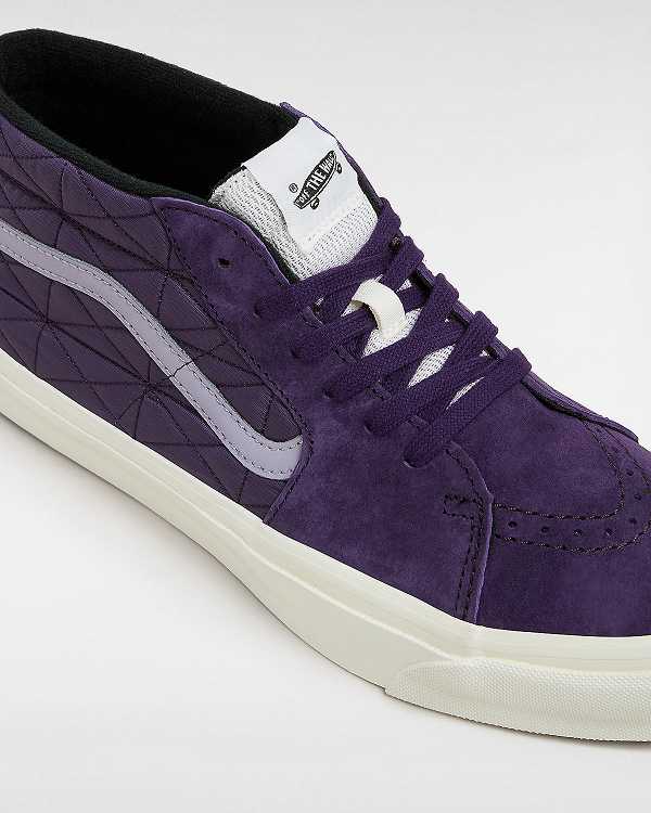 Purple Men Vans Premium Sk8-Mid 83 Sneakers NZ | VN6740281