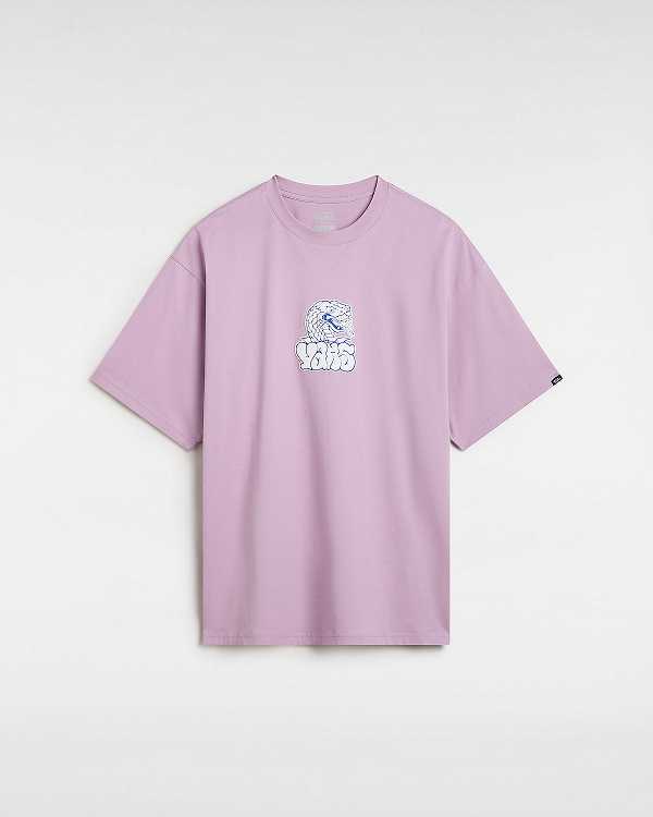 Purple Men Vans Rattler T Shirts NZ | VN0427695