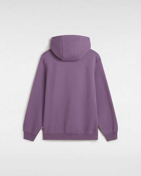 Purple Men Vans Scuttle Hoodie NZ | VN6387524