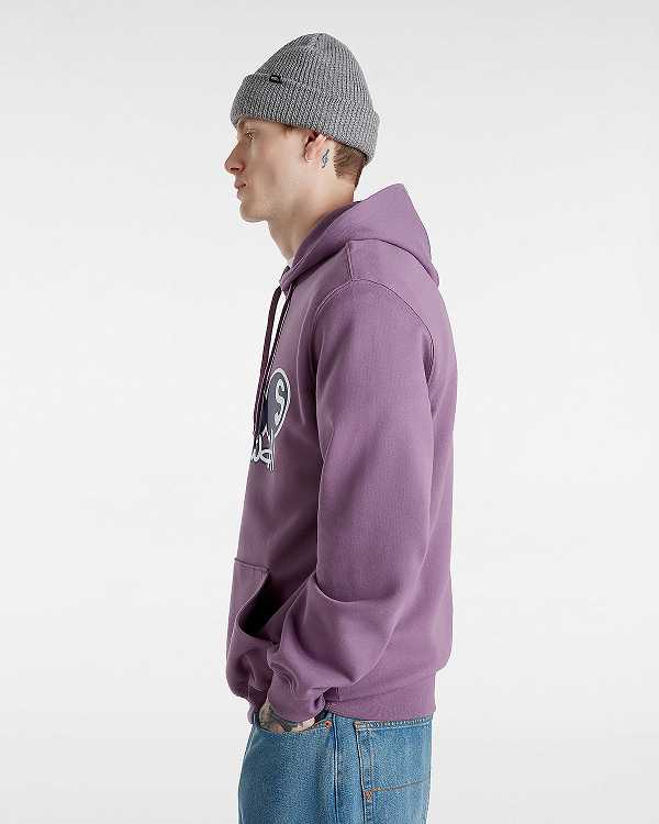 Purple Men Vans Scuttle Hoodie NZ | VN6387524