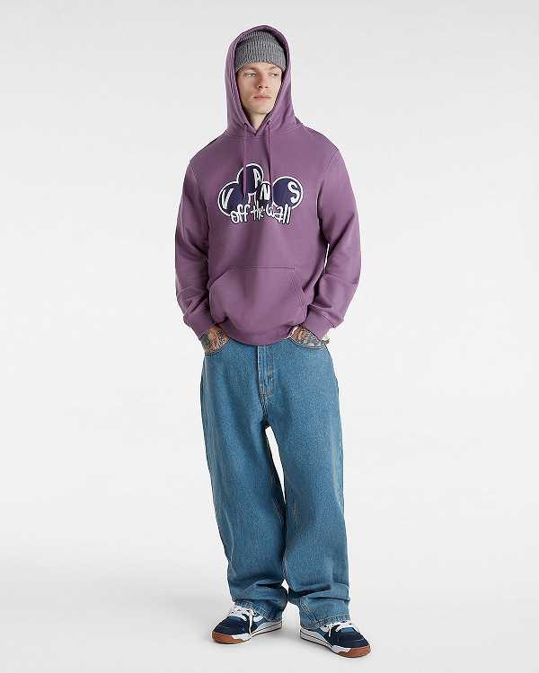 Purple Men Vans Scuttle Hoodie NZ | VN6387524