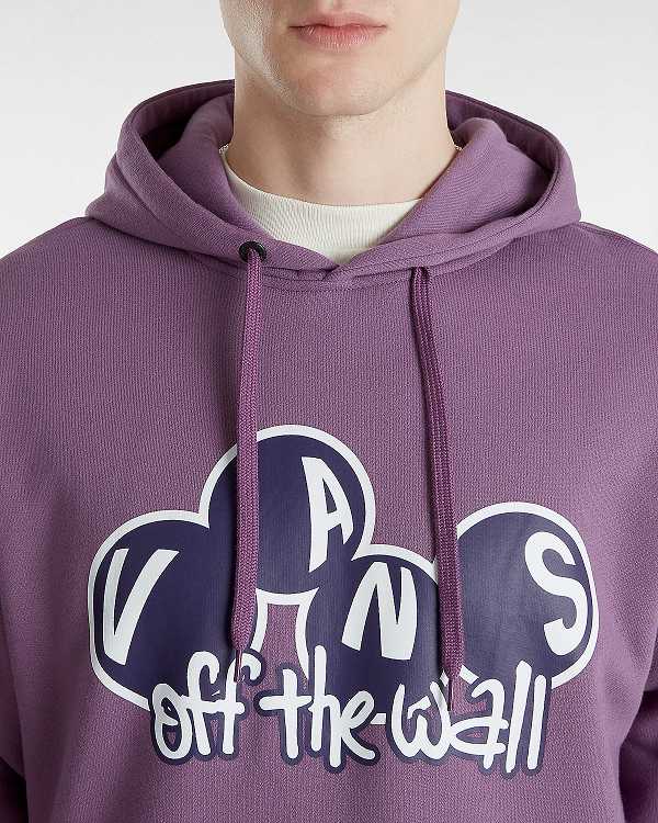 Purple Men Vans Scuttle Hoodie NZ | VN6387524