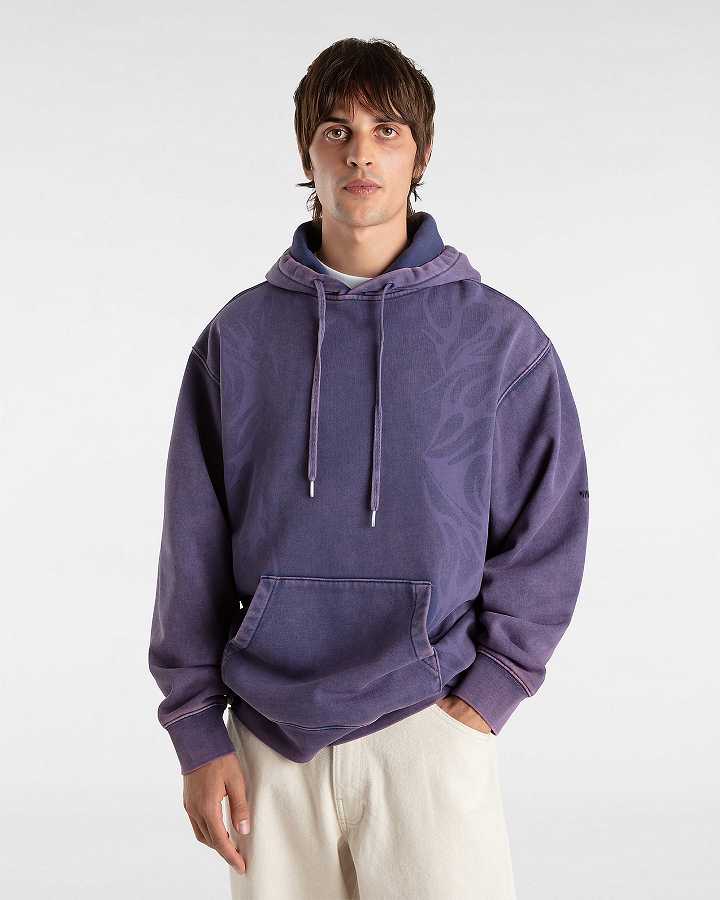 Purple Men Vans Skate Tribal Hoodie NZ | VN3061258