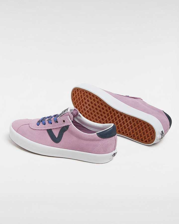 Purple Men Vans Sport Low Sneakers NZ | VN8049356