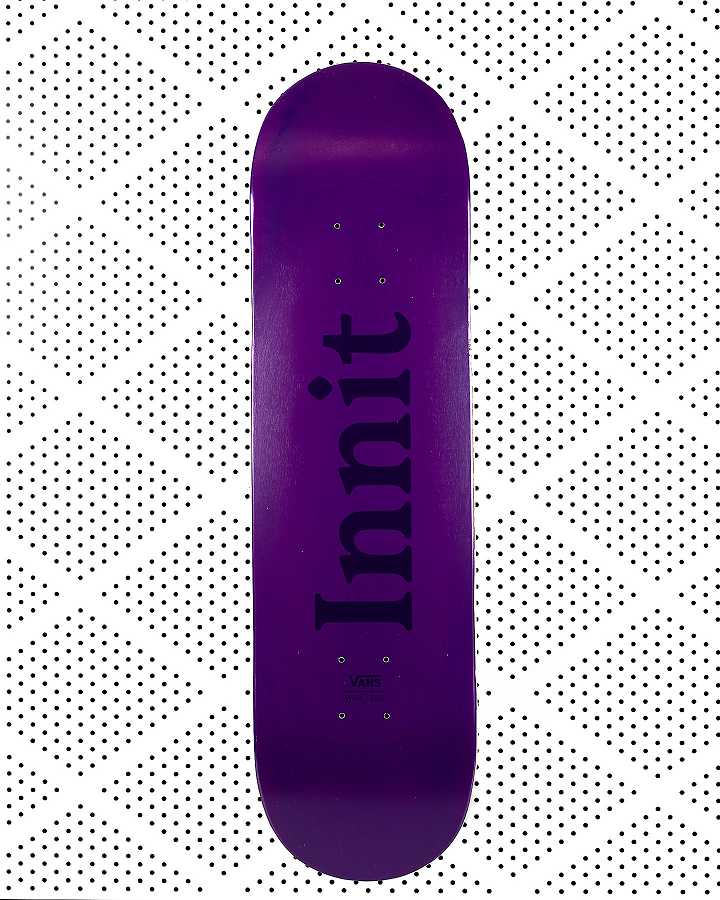 Purple Unisex Vans Innit Skateboards NZ | VN9143085